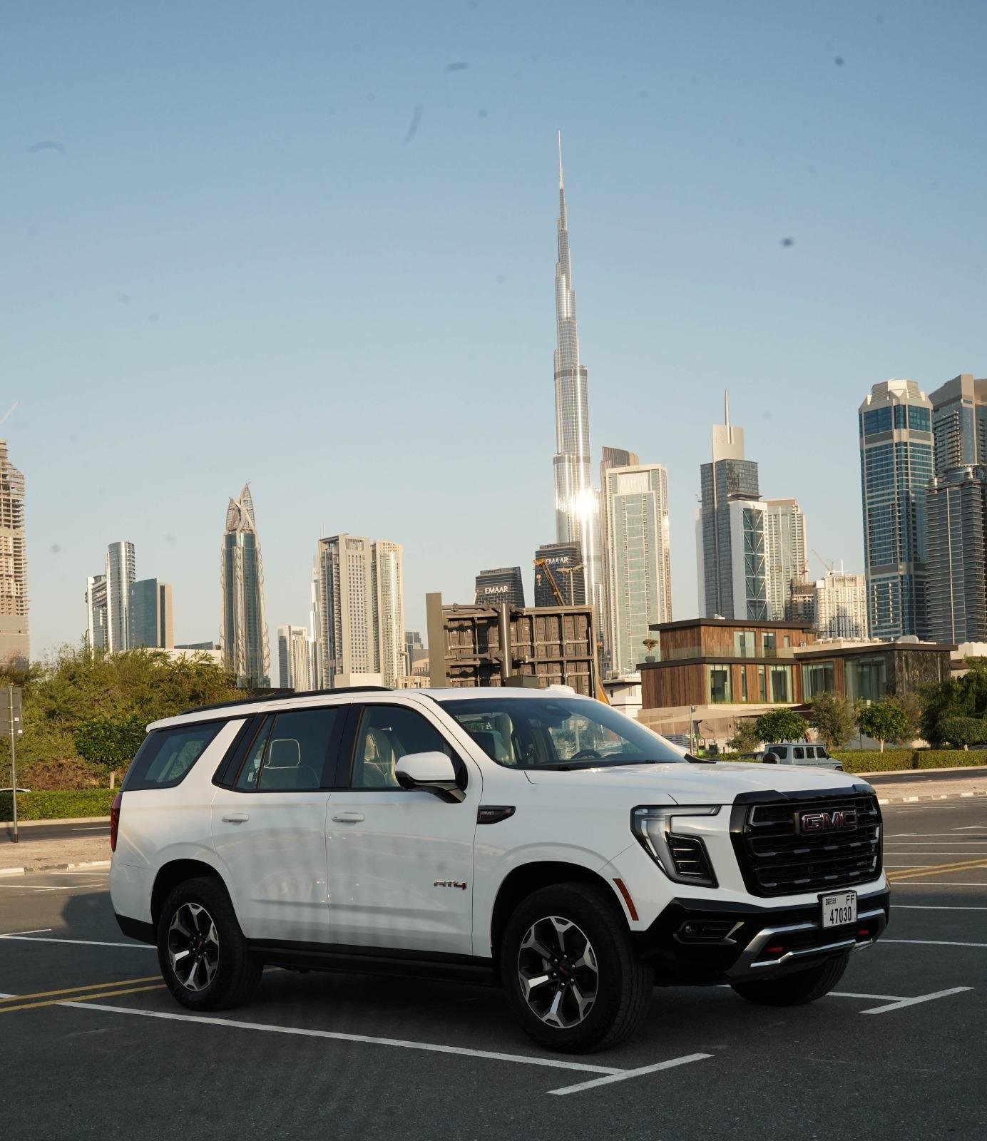 Rent Yukon 2025 in Dubai