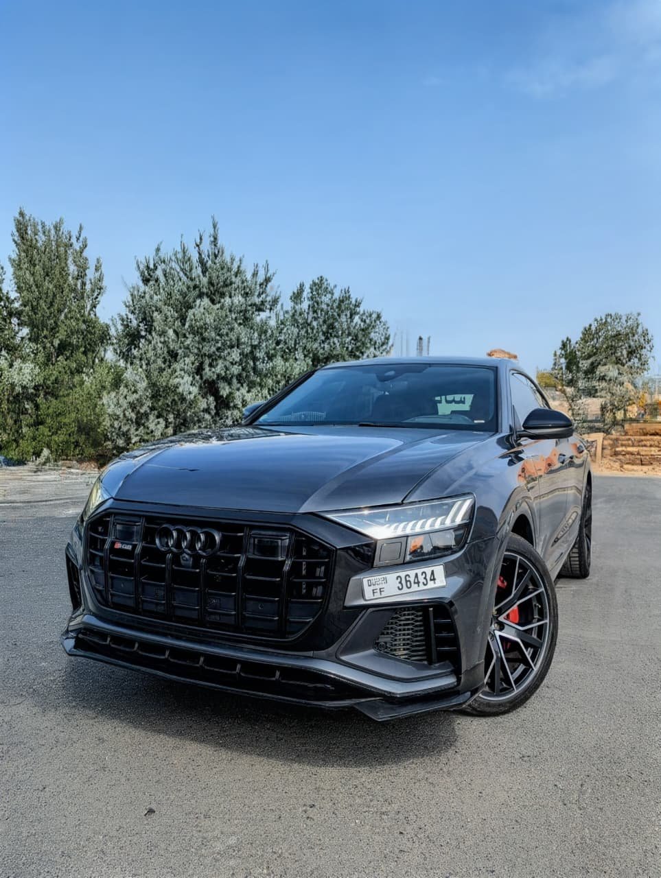 Rent SQ8 2024 in Dubai